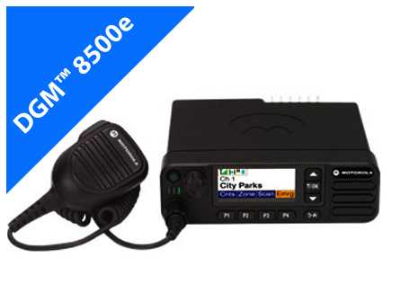 Radio móvil digital Motorola DGM5500e 1000C/40W/UHF 403-470 Mhz