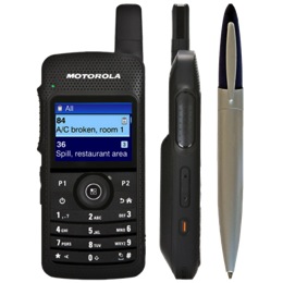 Radio portátil digital Motorola SL8550e 3W/UHF/403-470MHZ